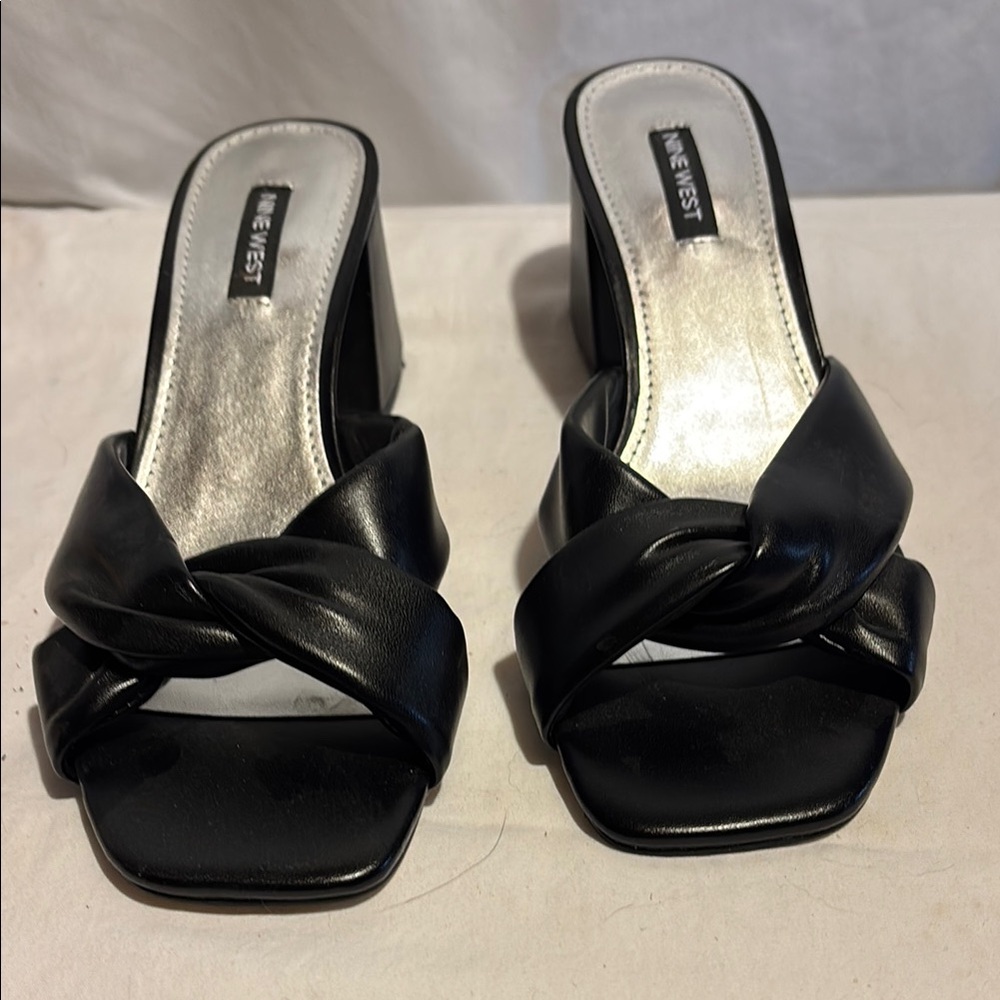 Nine West Black Women's Heeled Sandals
